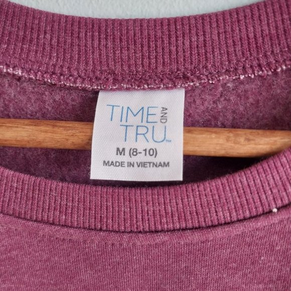 Nwot Time & Tru Fleece Sweater - Picture 4 of 5